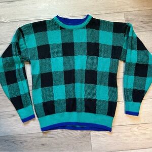 Vintage Checkered sweater